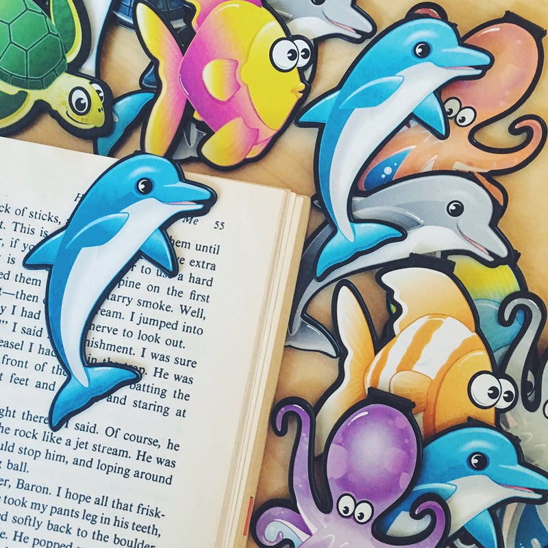 Fun-N-Nuf علامات مرجعية على شكل سحلية للأطفال والطلاب مجموعة رائعة لطيفة من 10 علامات مرجعية مضحكة وغريبة لتحفيز القراءة في الفصول الدراسية جوائز المكتبة هدايا حفلات جديدة جوائز ممتعة لبرامج القراءة الصيفية - Image 5